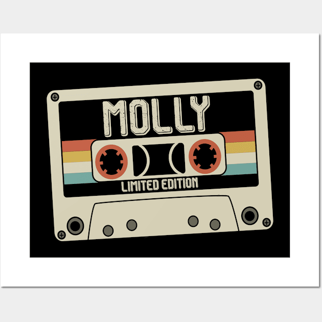 Molly - Limited Edition - Vintage Style Wall Art by Debbie Art